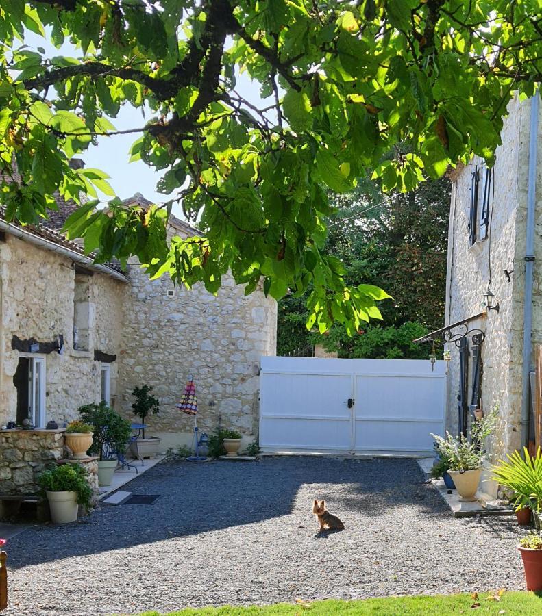 Gite En Pierre Le Paradis Parc Cloture Jacuzzi 5 Places Piscine Au Perigord Pourpre 9Km De Bergerac Saint-Aubin-de-Lanquais Экстерьер фото